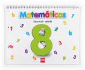 Portada de Matemáticas 8, Educación Infantil