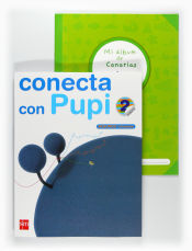 Portada de Método globalizado. 2 Primaria, 2 Trimestre. Conecta con Pupi. Canarias