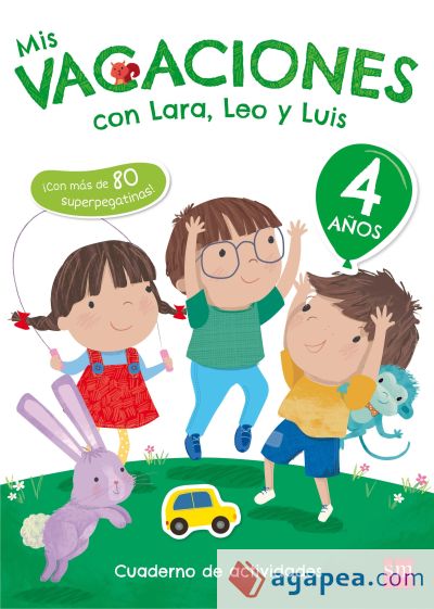 Mis vacaciones con Lara, Leo y Luis. 4 años