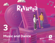Portada de Music and Dance. 3 Primary. Revuela. Andalucía