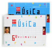 Portada de Música. 6 Primaria