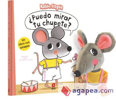 Pack Libro &iquest;Puedo mirar tu chupete? + Mu&ntilde;eco el Rat&oacute;n fisg&oacute;n