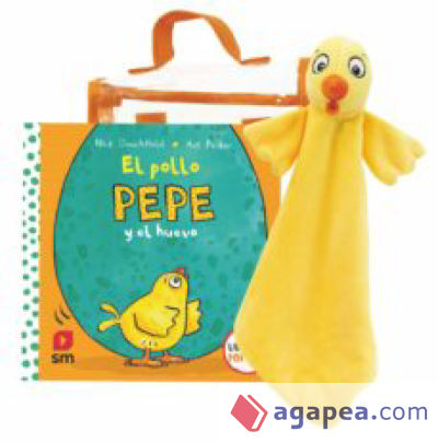Pack doudou El pollo Pepe y el huevo