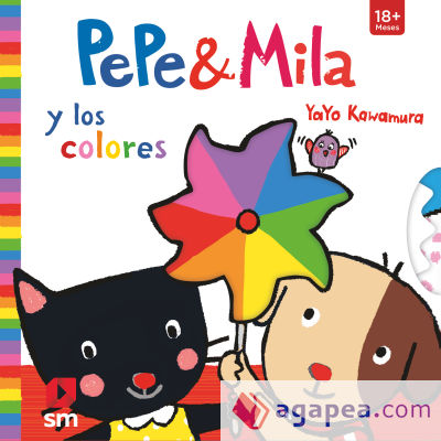 Pepe & Mila y los colores. Incluye cojín