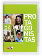 Portada de Protagonistas B2. CD de Banco de Actividades