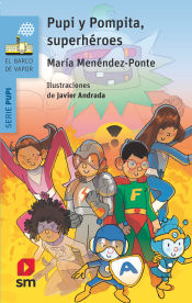 Portada de Pupi y Pompita, superhéroes