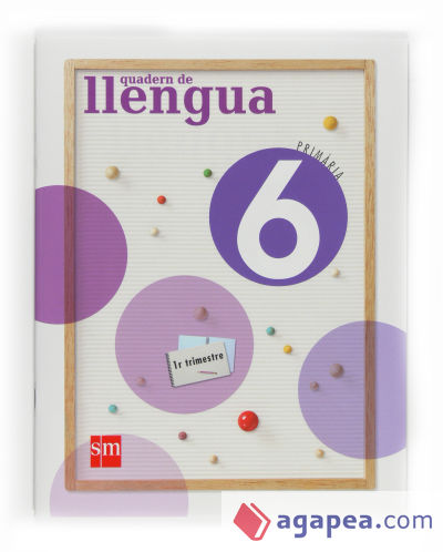 Quadern de Llengua. 6 Primària, 1 Trimestre