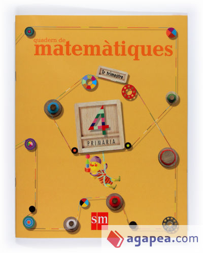 Quadern de Matemátiques. 4 Primària, 1 Trimestre