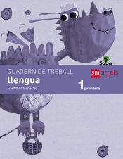 Portada de Quadern de llengua. 1 Primària, 1 Trimestre. Saba