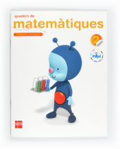 Portada de Quadern de matemàtiques. 2 Primària, 1 Trimestre. Connecta amb Pupi