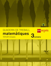 Portada de Quadern de matemàtiques. 3 Primària, 3 Trimestre. Saba