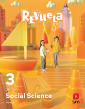 Portada de Social Science. 3 Primary. Revuela. Aragón