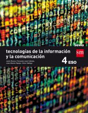 Portada de Tecnologías de la información y de la comunicación. 4 ESO. Savia