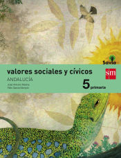 Portada de Valores sociales y cívicos, 5º Primaria