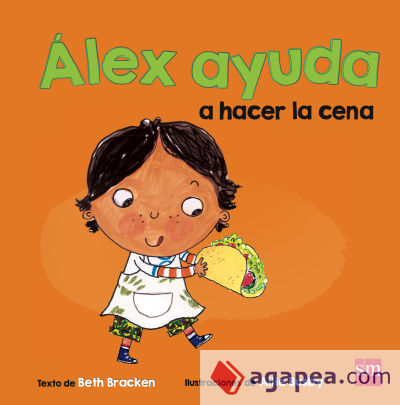 Álex ayuda a hacer la cena