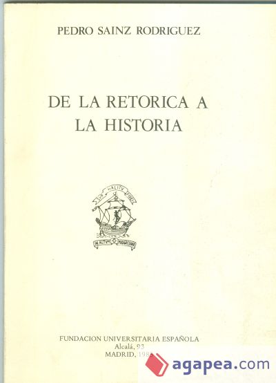 De la retórica a la historia