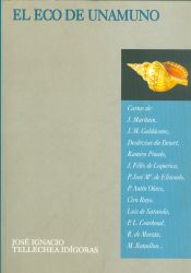 Portada de El eco de Unamuno : cartas de J.R. Jiménez, J. Maritain, R. de Maeztu