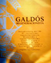 Portada de Galdós regeneracionista