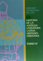 Portada de Historia de la antigua literatura latina hispano-cristiana
