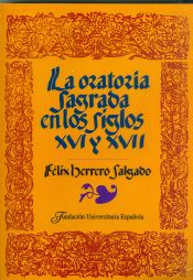 Portada de La oratoria sagrada de los siglos XVI y XVII