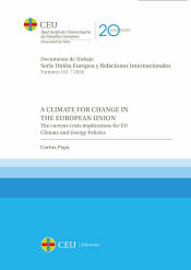 Portada de A Climate For Change In The European Union.The current crisis implications for EU Climate and Energy Policies