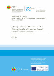 Portada de A Study on China?s Measures for the Decoupling of the Economic Growth and the Carbon Emission