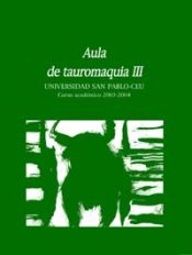 Portada de Aula de Tauromaquia Nº 3