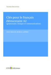 Portada de Clés pour le fraçais élémentaire A2