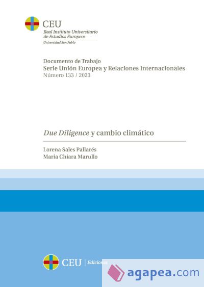 Due Diligence y cambio climático