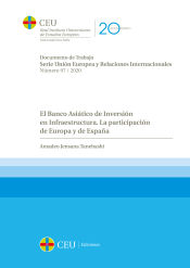 Portada de El Banco Asiático de Inversión en Infraestructura. La participación de Europa y de España