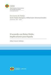 Portada de El acuerdo con Reino Unido. Implicaciones para España