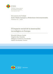 Portada de El impacto social de la innovación tecnológica en Europa