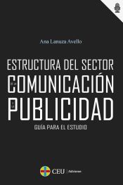 Portada de Guía para el estudio de la estructura del sector de la comunicación y la publicidad