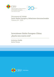 Portada de Inversiones Unión Europea-China: ¿hacia una nueva era?