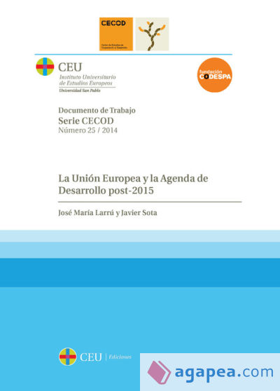 La Unión Europea y la agenda de desarrollo post-2015