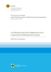 Portada de La influencia del caso Puigdemont en la cooperación judicial penal europea