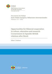 Portada de Opportunities for bilateral cooperation in culture, education and research: Cornerstones in Spanish-British relations after Brexit