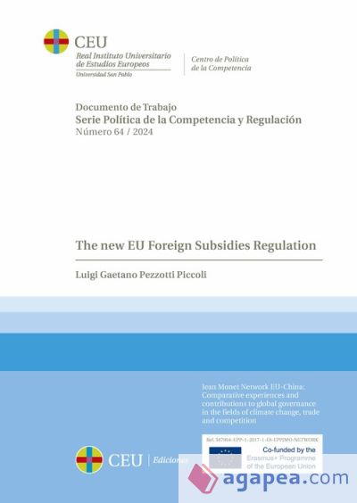 The new EU Foreign Subsidies Regulation