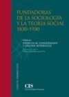 Fundadoras de la sociología y la teoría social 1830-1930