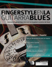 Portada de Fingerstyle en la guitarra blues