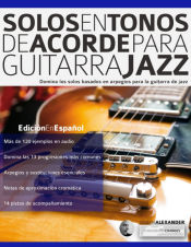 Portada de Solos en tonos de acorde para guitarra jazz