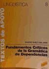 Fundamentos críticos de la gramática de dependencias