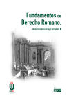 Fundamentos De Derecho Romano