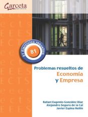 Portada de Problemas resueltos de economia y empresa