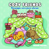 Cozy Friends - Personajes Retro Para Colorear