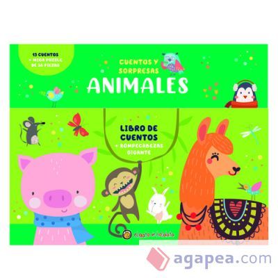 ANIMALES (LIBRO+PUZLE) ("CUENTOS Y SORPRESAS")