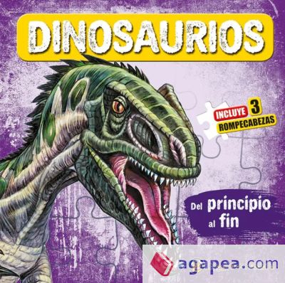 DEL PRINCIPIO AL FIN - DINOSAURIOS (DINO ROMPECABEZAS)