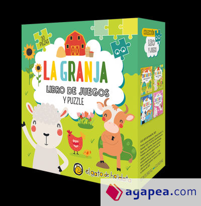 LA GRANJA ("LEO Y JUEGO") LIBRO+PUZZLE 30 PIEZAS