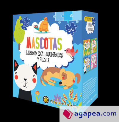 MASCOTAS ("LEO Y JUEGO" LIBRO+PUZZLE 30 PIEZAS