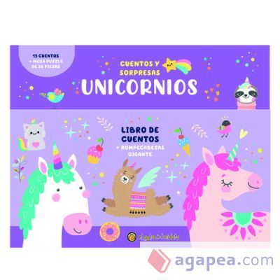 UNICORNIOS (CAJA CON LIBRO+PUZLE) ("CUENTOS Y SORPRESAS") UNICORNIOS (CAJA CON LIBRO+PUZLE) ("CUENTOS Y SORPRESAS")